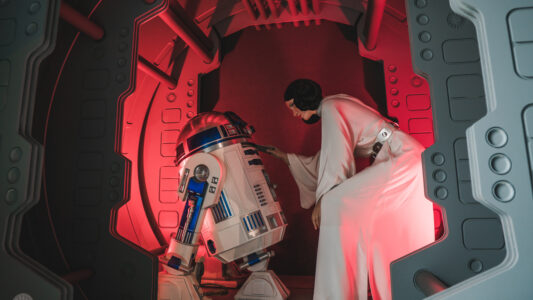 Princess Leia display mannequin Outpost-One Star Wars Fan-project