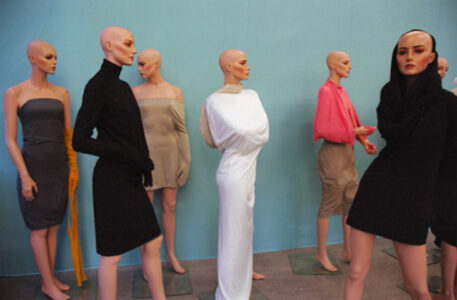 Graduation project 2007 Rietveld Academie on display mannequins