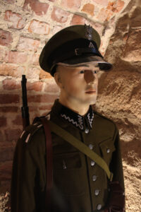 LARP clothing soldier in uniform mannequin