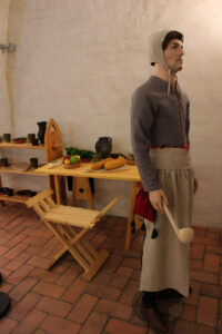 LARP clothing medieval chef mannequin
