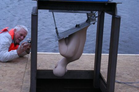 display mannequin used for forensic research