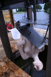 display mannequin used for forensic research