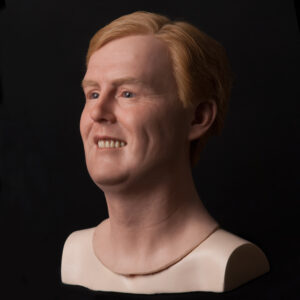 King Willem-Alexander look a like silicone mannequin